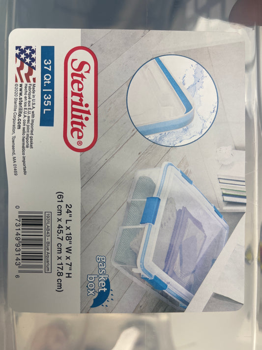 Storage bin 37 quarts