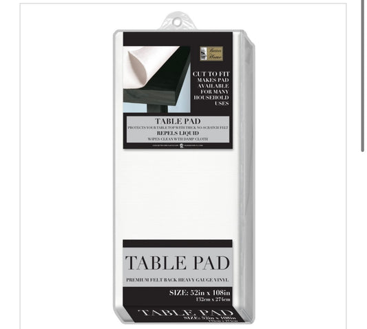 TABLE PAD â€“ CUT TO FIT 52 x 108