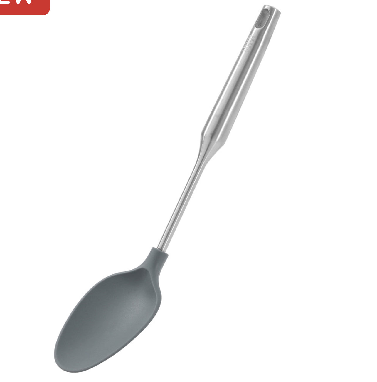 Grey solid, spoon silicone