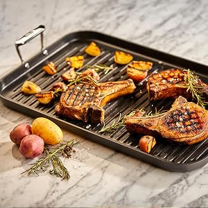 All-Clad HA1 Hard Anodized Nonstick Grill/Griddle Pan