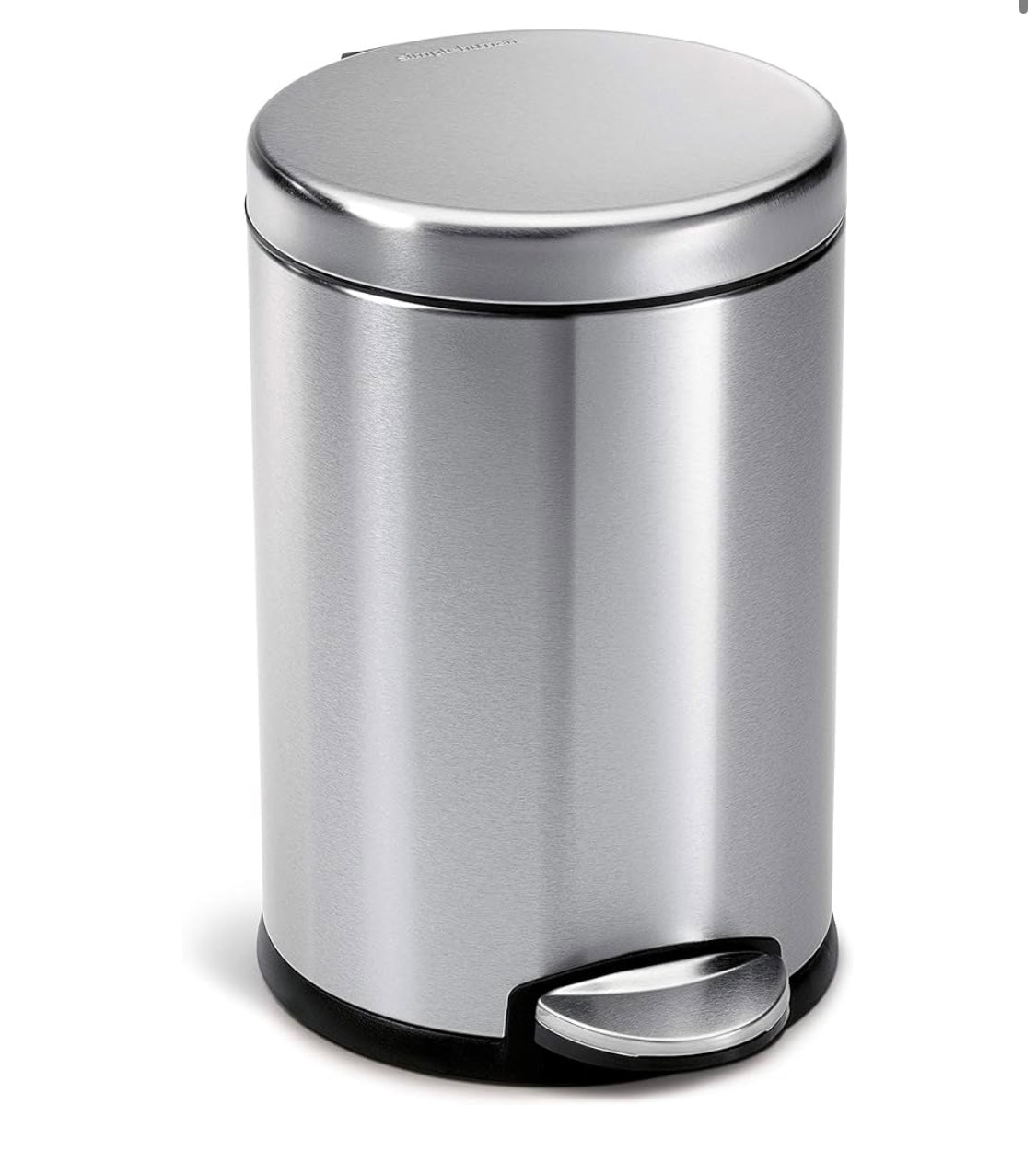 Stainless steel 12 Liter heavy duty garbage can ￼