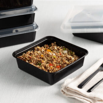 Bento 32oz Square Lunch Boxes (6 Count)