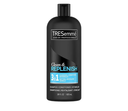 TRESemme Clean & Replenish 3-in-1 Shampoo, Conditioner & Detangler, 28 fl oz