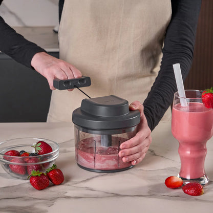 zyliss easy pull food chopper & processor