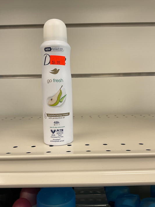 Dove pear deodorant