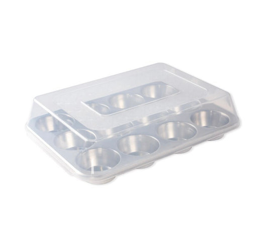 Naturals® 12 Cavity Muffin Pan with High-Domed Lid
