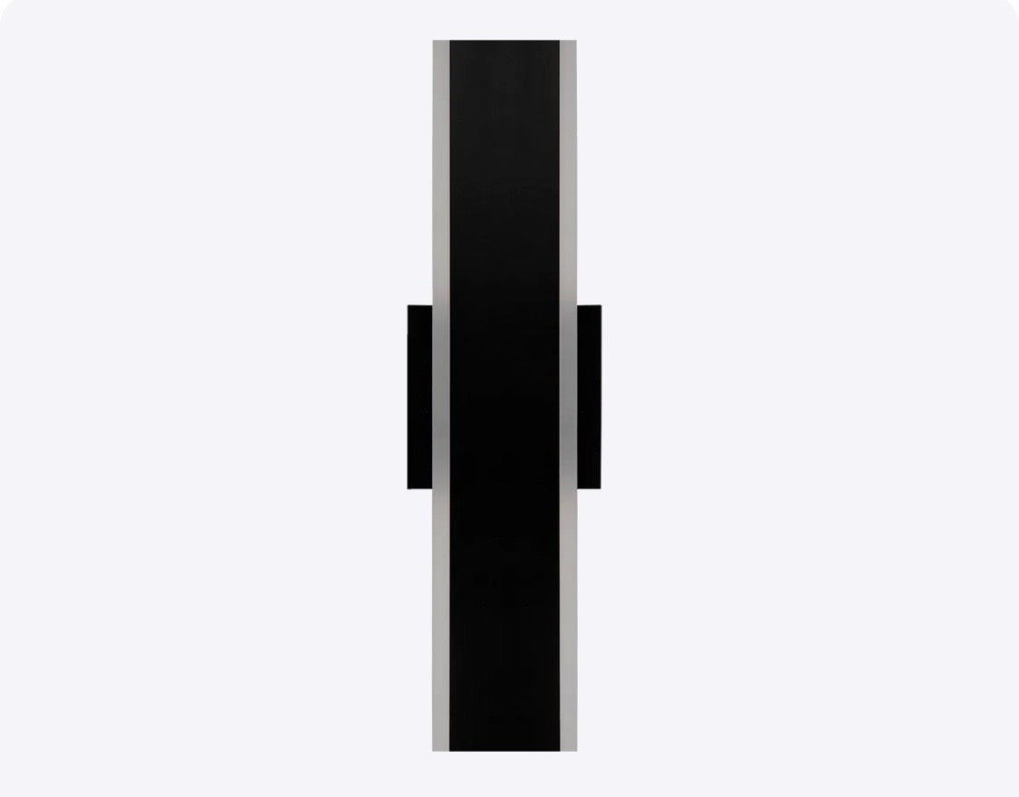 Luxrite LR40420 24" INDIRECT OUTDOOR WALL SCONCE - CCT SELECTABLE