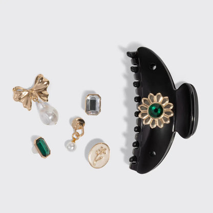 Kit.sch/ claw clip set customizable7  piece ￼