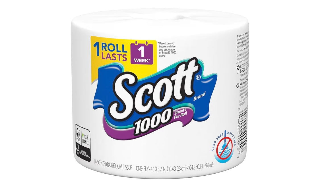 Scott toilet paper 45 Roll