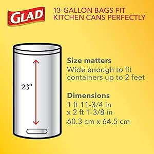 Glad OdorShield Small Drawstring Trash Bags - Febreze Beachside Breeze - 4 Gallon - 34 Count