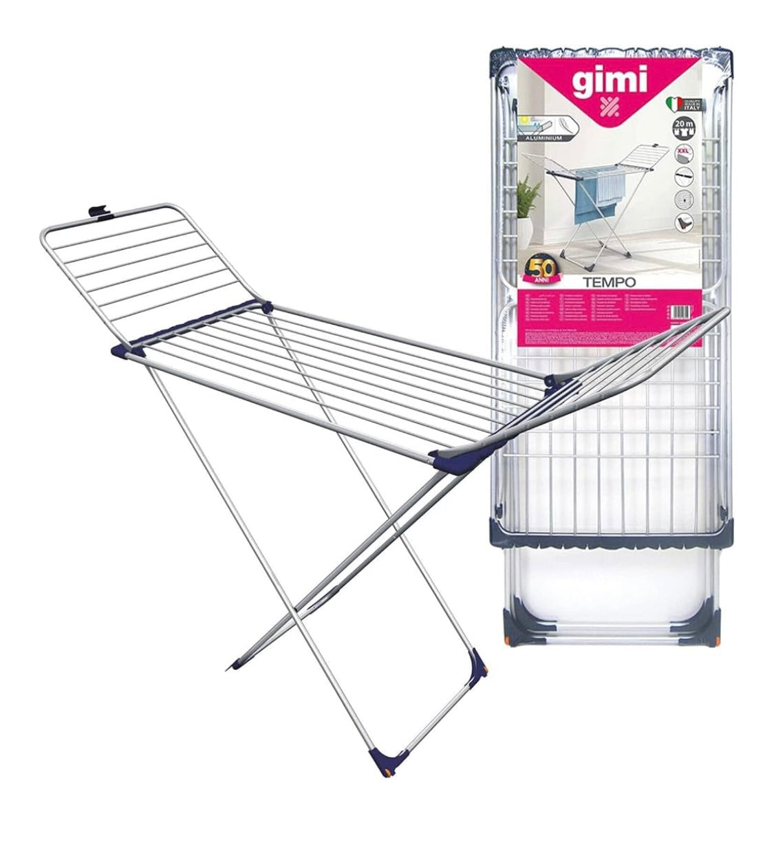 GIMI drying clothing rack quality made in Italy