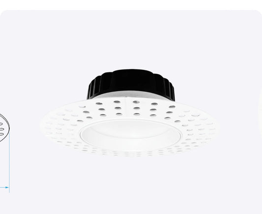 3" REGRESSED MINI PANEL TRIMLESS SPOTLIGHT - CCT SELECTABLE LR24927