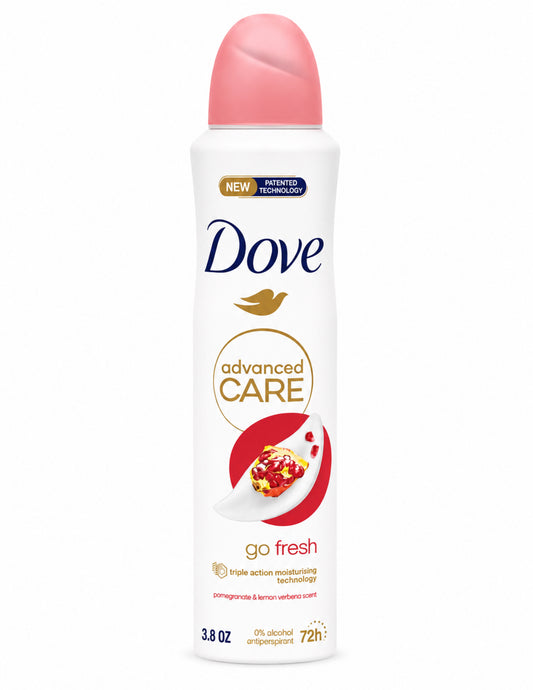 Dove spray pomegranate and lemon