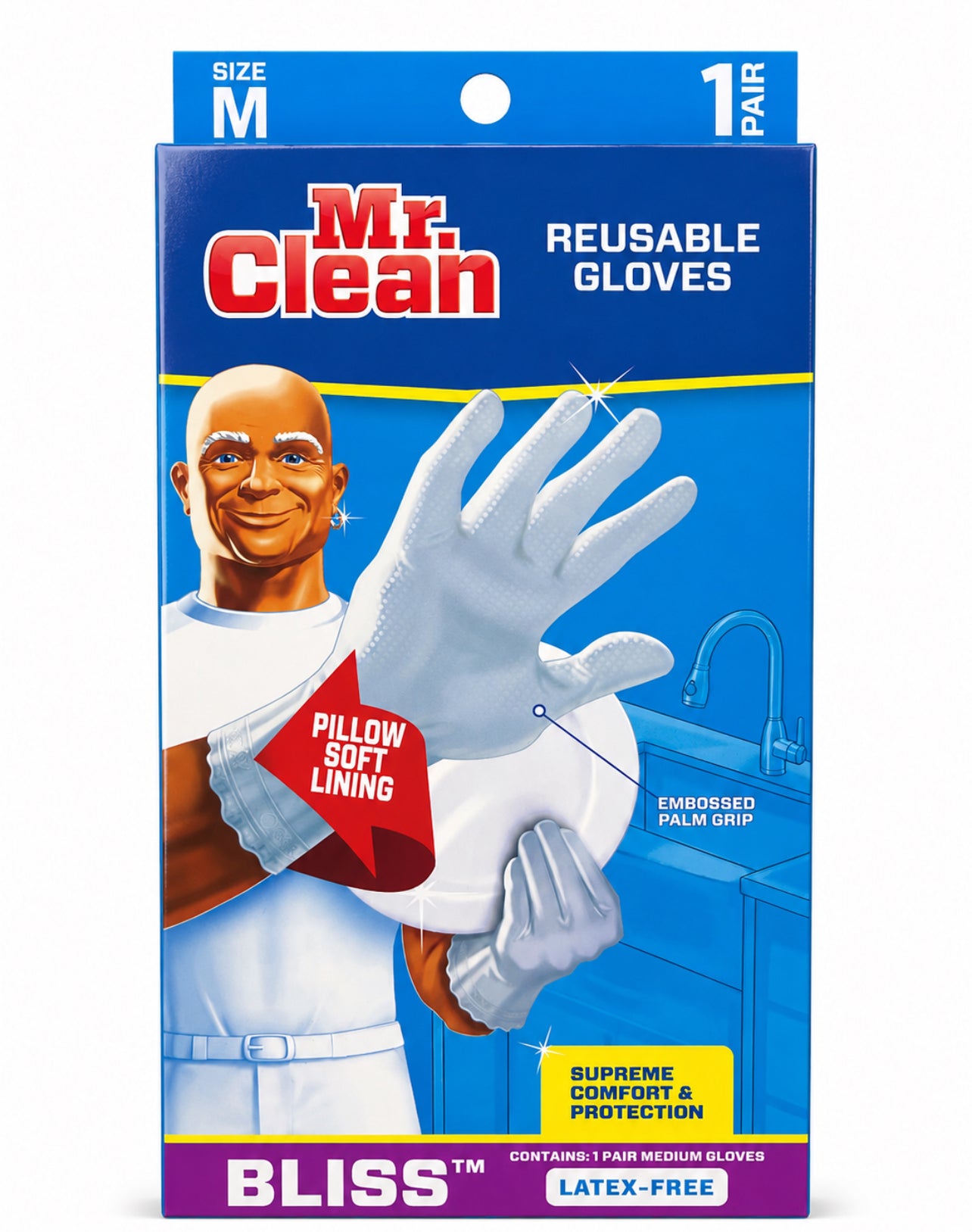 Mr.Clean.Gloves. Size.M
