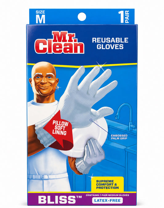 Mr.Clean.Gloves. Size.M