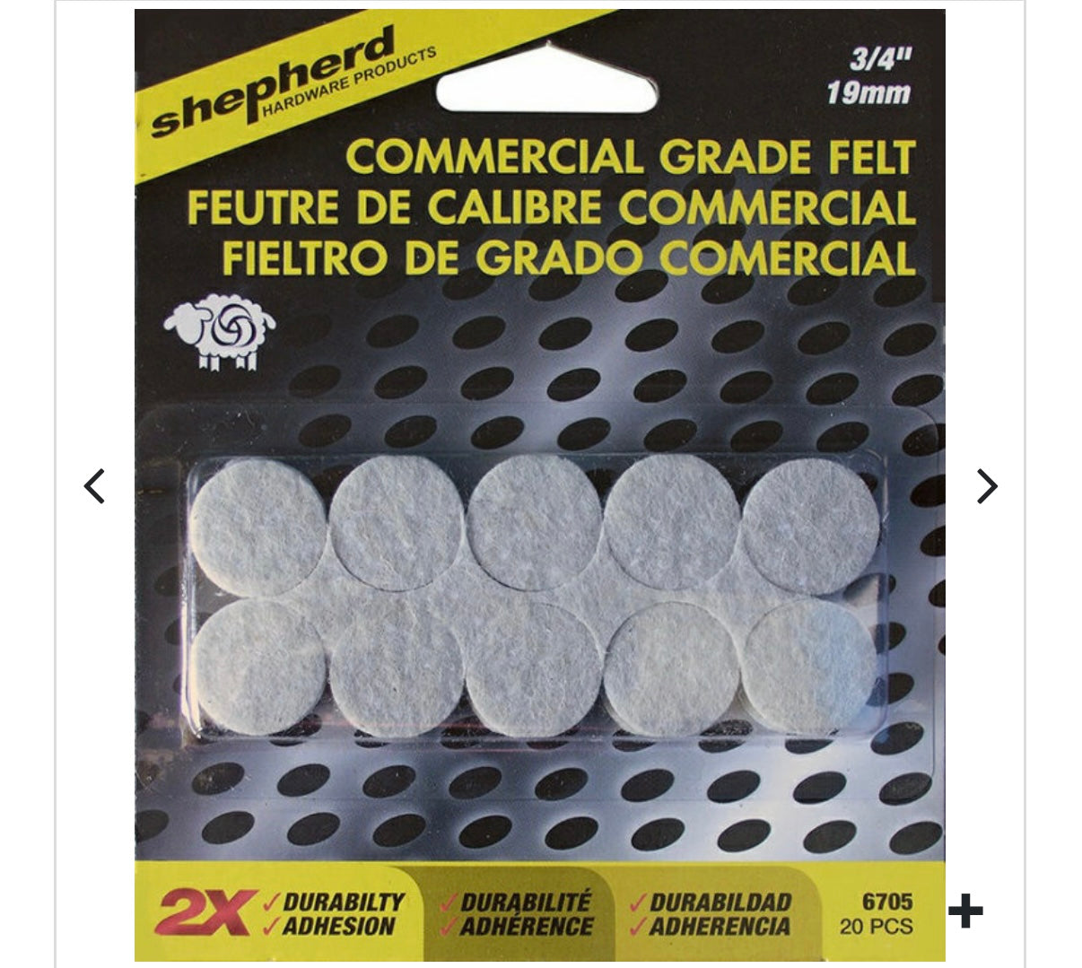 FELT GARD COMMERCIAL GRADE 3/4″20pk