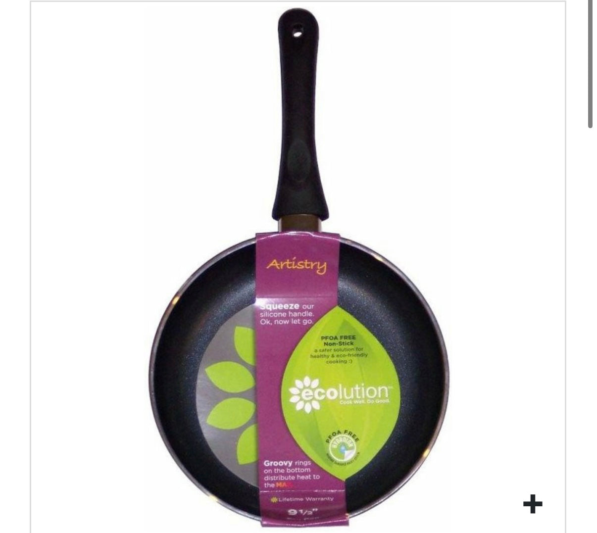 ARTISTRY- FRY PAN-BLACK – 8″