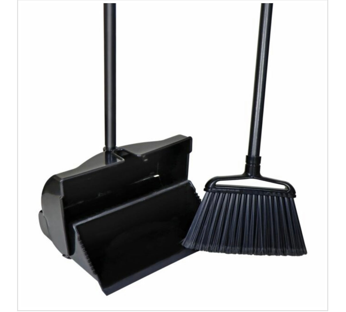 DUSTPAN -LOBBY-HEAVY DUTY WITH FREE BROOM