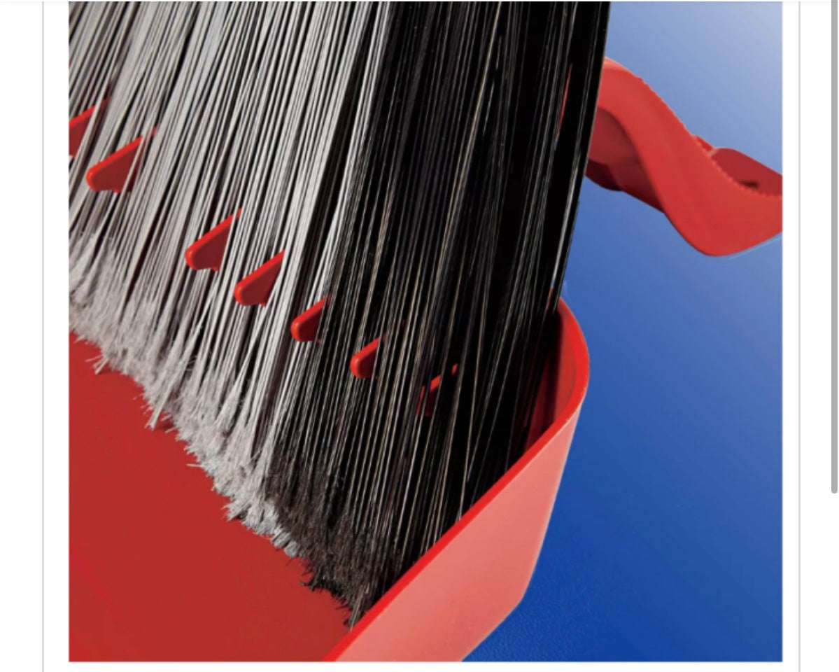 OCEDAR BROOM PET PRO POWER CORNER W/ STEP ON DUSTPAN