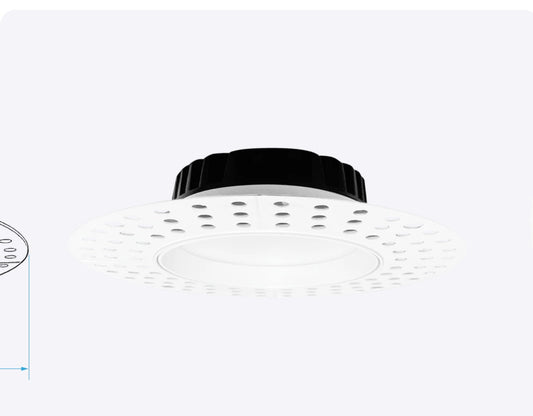 4" REGRESSED MINI PANEL TRIMLESS SPOTLIGHT - CCT SELECTABLE LR24929