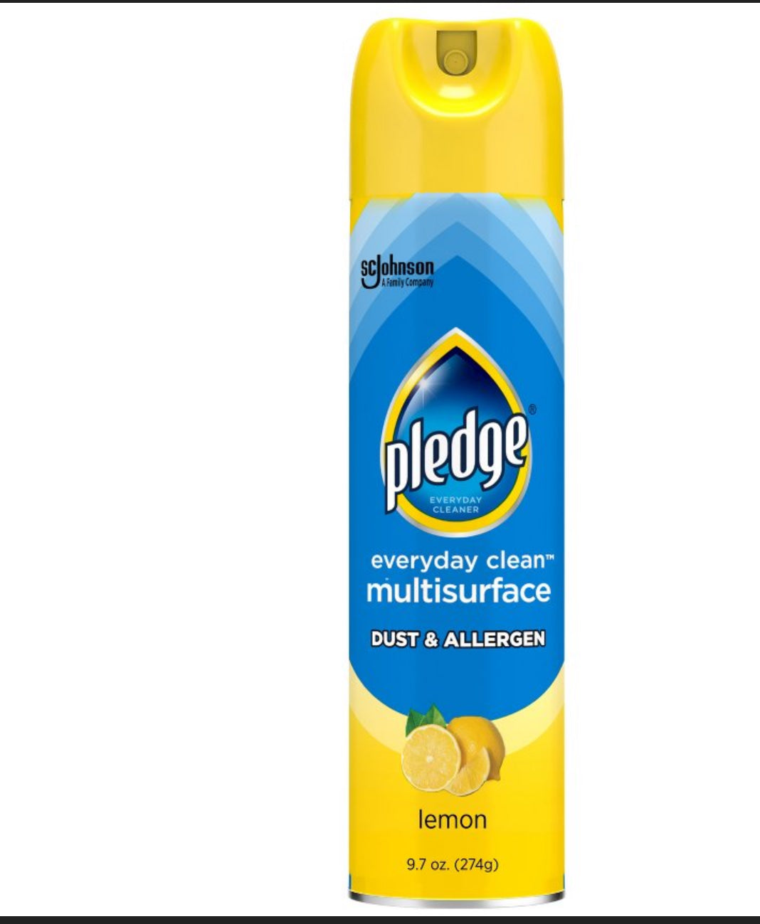 Pledge Dust & Allergen 9.7 oz
