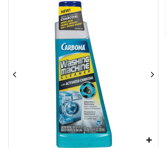 CARBONA WASHING MACHINE CLEANER 8.4 oz