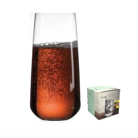 MIRAGE Glass tumblers 10oz  4pk
