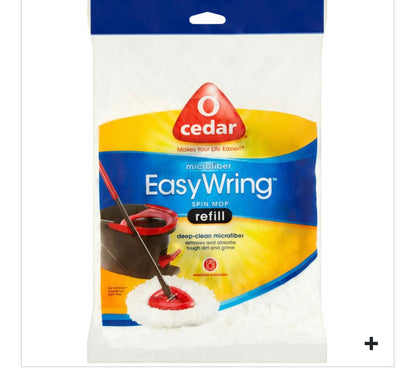 O-Cedar EasyWring Spin Mop Microfiber Refill