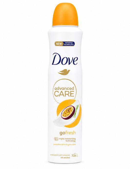Dove spray passion fruit and lemon grass