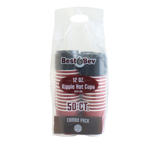 12oz Ripple Hot cups
