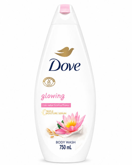 Dove Body Wash rice water and lotus flower