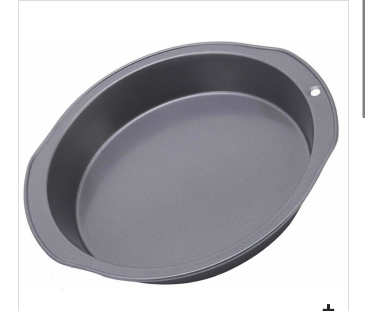 NON-STICK-ROUND CAKE PAN- 9″