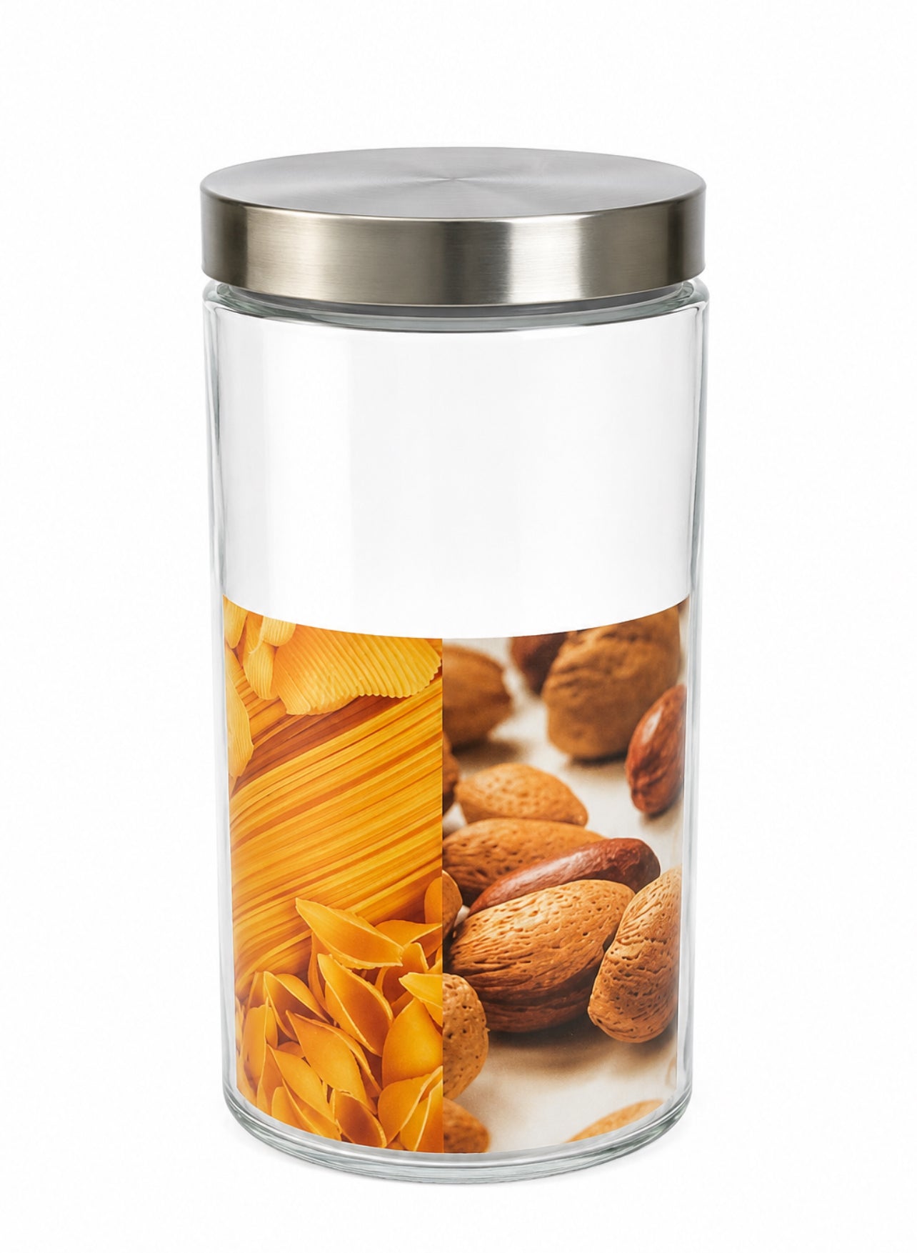 Round Glass Container