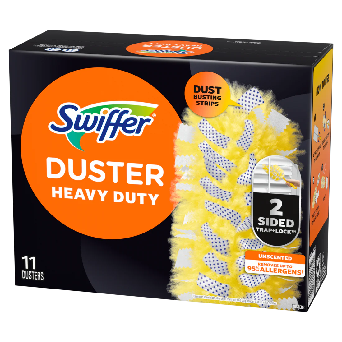Swiffer Dusters Heavy Duty Multi-Surface Duster Refills for Cleaning Unscented - 11ct