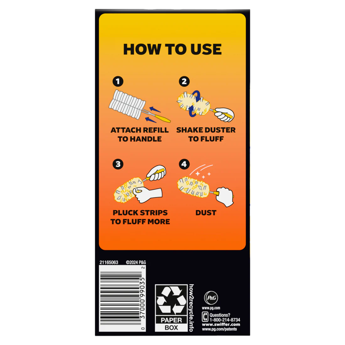 Swiffer Dusters Heavy Duty Multi-Surface Duster Refills for Cleaning Unscented - 11ct