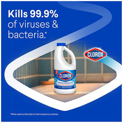 Clorox Bleach Liquid Regular Concentrated - 43oz