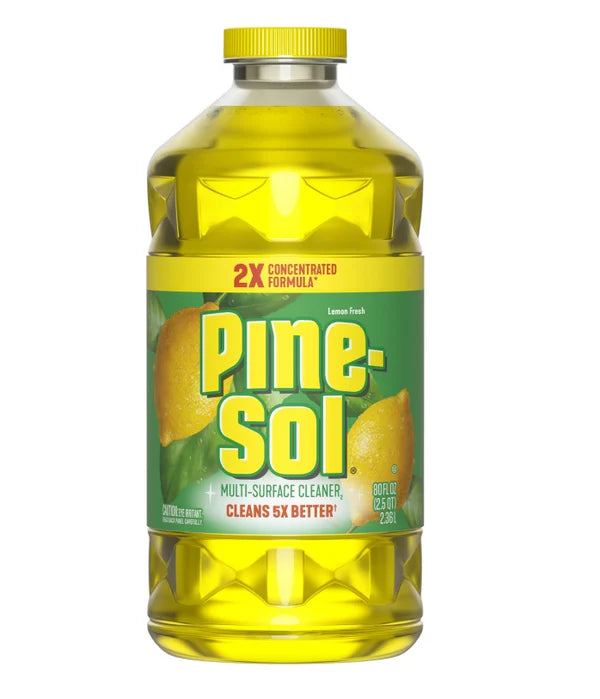 Pine-Sol Cleaner Citric Acid Formula Lemon Scent - 80oz