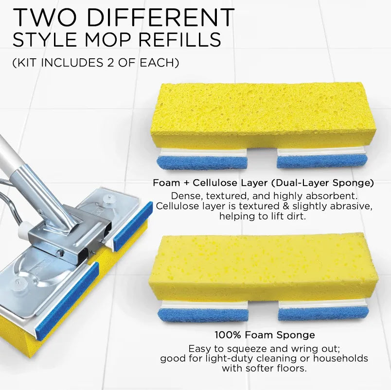 Lola Squeezematic Butterfly Automatic Sponge Mop