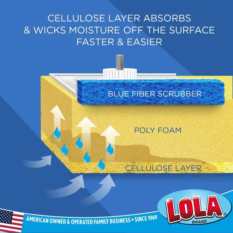 Lola Squeezematic Butterfly Automatic Sponge Mop