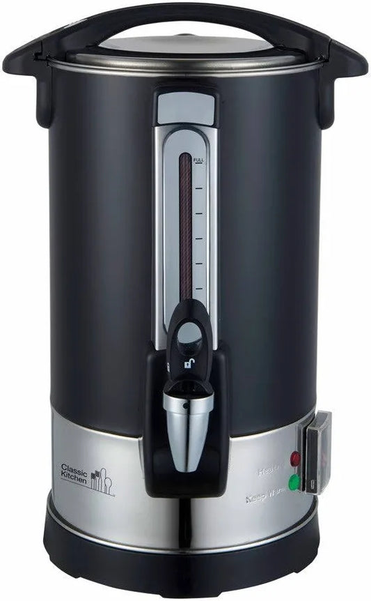 Classic Kitchen 40 cup Shabbat water Boiler (Black)