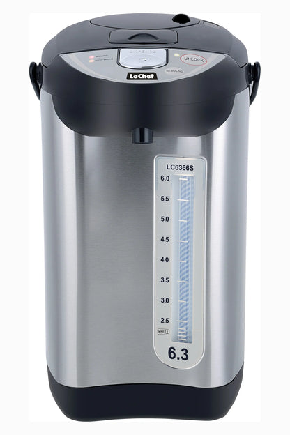 Le Chef Electric Hot water Pot 6.3 pump Shabbat Mode