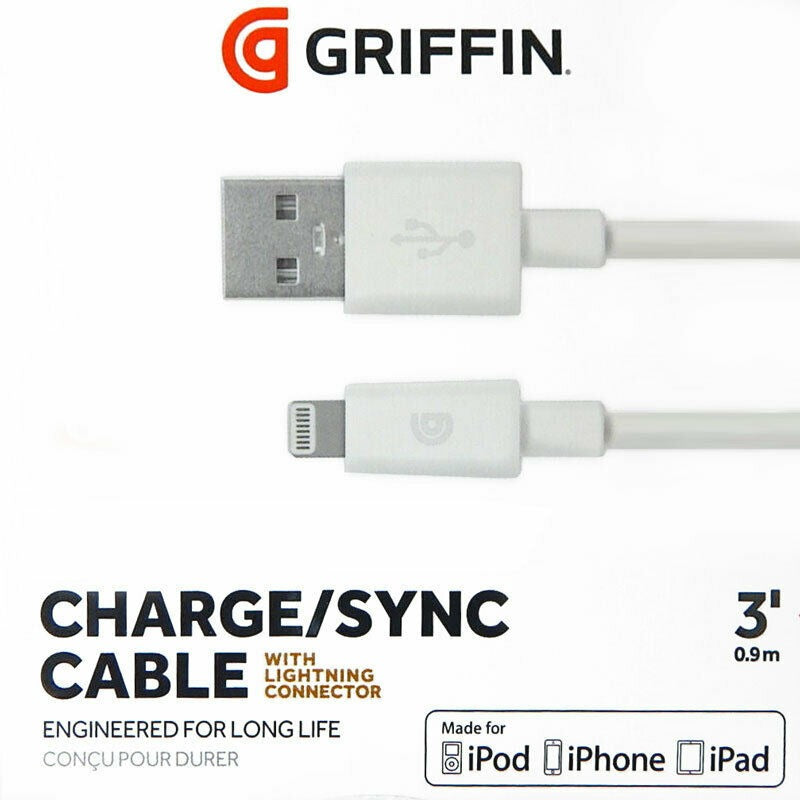 Griffin Charge/Sync Cable, 3 Feet
