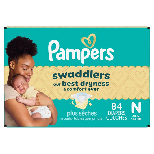 Pampers Swaddlers Baby Diapers Size Newborn 31 count