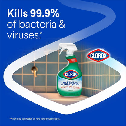 Clorox Original Clean-Up All Purpose Cleaner with Bleach Spray Bottle - 32oz