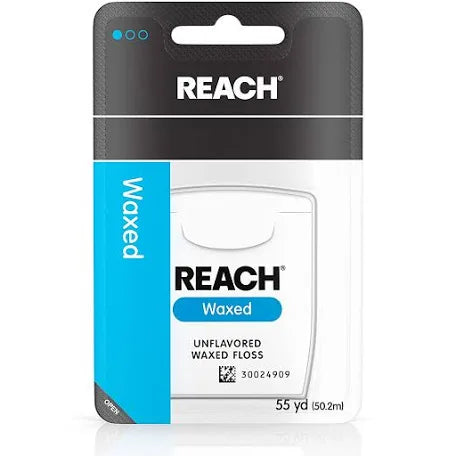 Reach Waxed Dental Floss Unflavored
