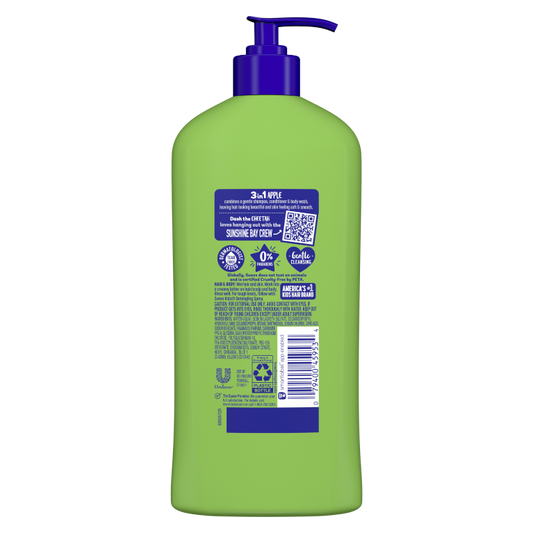 Suave Kids Apple 3-in-1 Shampoo, Conditioner, Body Wash