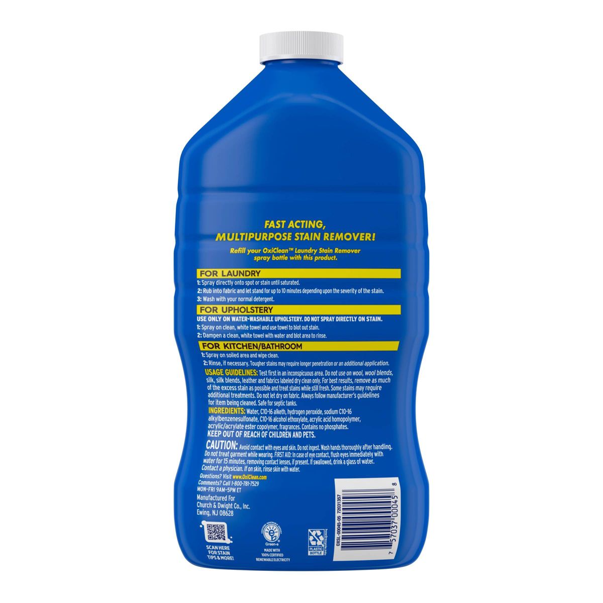 OxiClean Laundry Stain Remover Spray Refill - 56oz