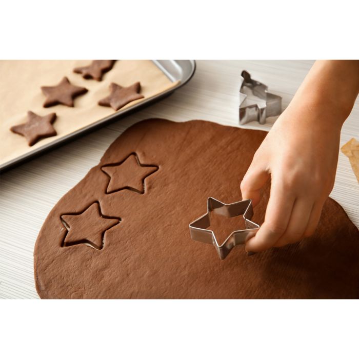 Mrs. Anderson's Baking Star Cutter with Storage Container, Set of 5