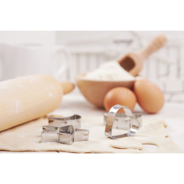 Mrs. Anderson's Baking Star Cutter with Storage Container, Set of 5