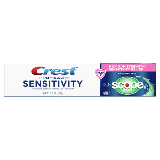 Crest Pro-Health Sensitivity Whitening Plus Scope Toothpaste - 6.0oz